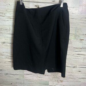 The Limited Studio 400 Zip 12 Black Stretch Womens‎ Straight Pencil Skirt